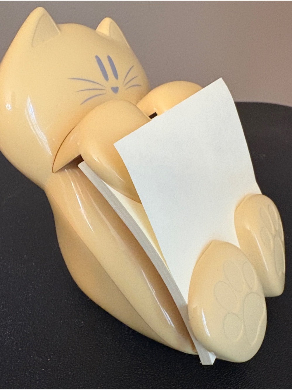 Post-it Pop-Up Note Dispenser Cat Shape Yellow - Picture 2 of 7